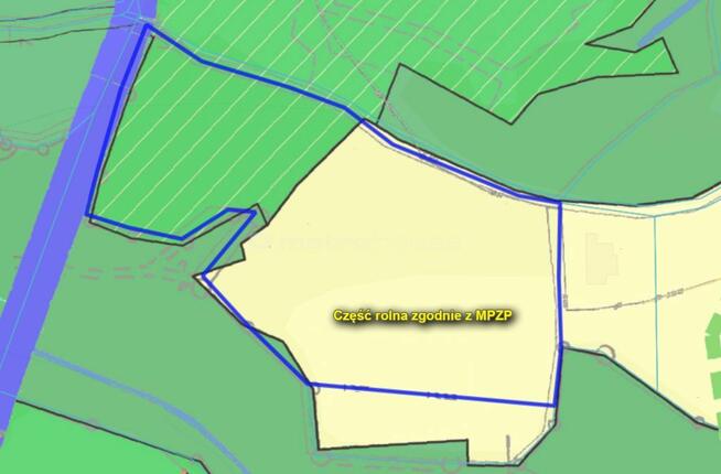 Działka rolno leśna na siedlisko, dla NIE-rolników