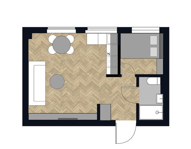 ŚRÓDMIEŚCIE KAMIENICA Z 1926R. UL. HOŻA 59 KAWALERKA 29,5M WINDA