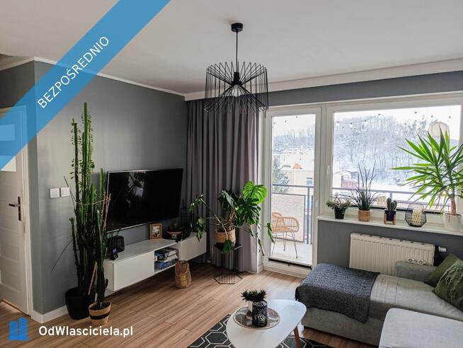 Dwupoziomowe, słoneczne mieszkanie 77,10 m2 - piekny widok