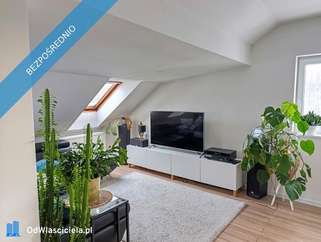 Dwupoziomowe, słoneczne mieszkanie 77,10 m2 - piekny widok