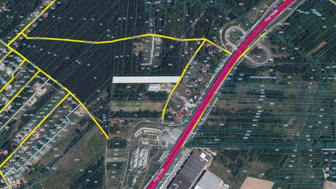 Teren inwestycyjny 9000 m2 Przeszkoda, gm. Żabia Wola