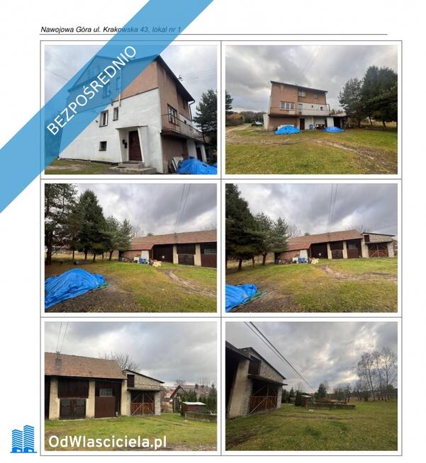 Udział 6/32 w prawie własności lokalu mieszkalnego położonego w Nawojowej Górze