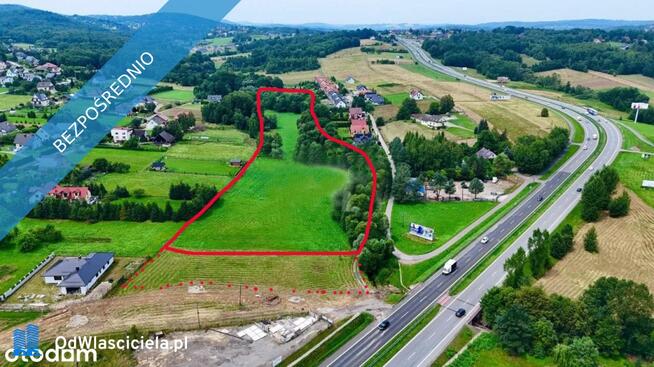 Działka komercyjna przy Zakopiance Krzyszkowice