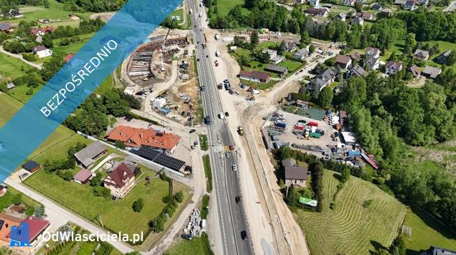 Działka komercyjna przy Zakopiance Krzyszkowice