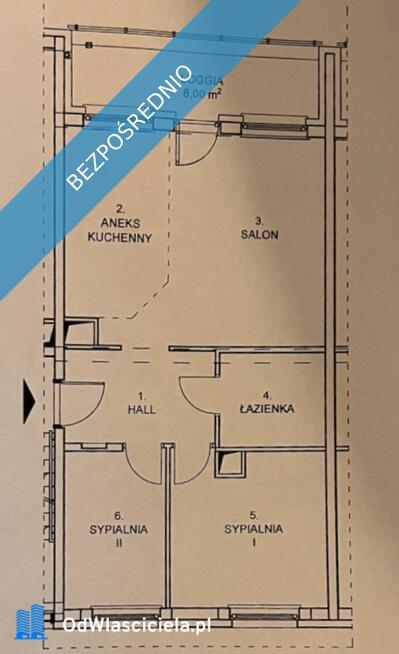 Sprzedam mieszkanie 3 pokoje 56m | loggia 8m | m. postojowe w garażu podziemnym | komórka