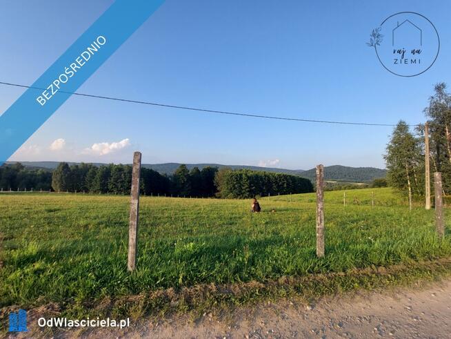 Widokowe działki inwestycyjne / budowlane na malowniczym Pogórzu Strzyżowskim