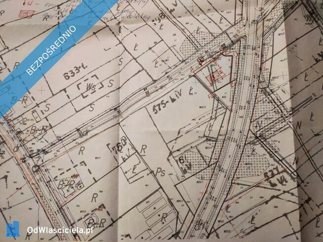 Działka budowlana z warunkami zabudowy 1330m Linów 1830/1