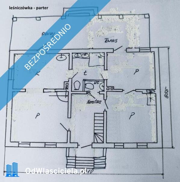 Leśniczówka + dom wolnostojący