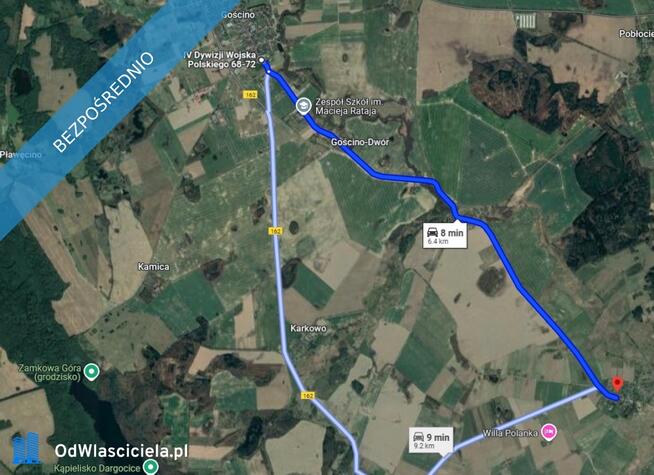 Działki budowlane z WZ na domy jednorodzinne