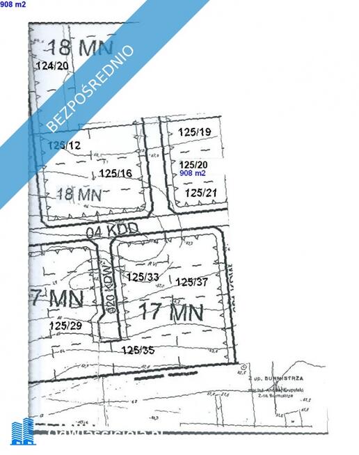 Działki pod budownictwo mieszkaniowe, na nieuciazliwy przemysł i usługi w Gorzeniu gm. Nakło.