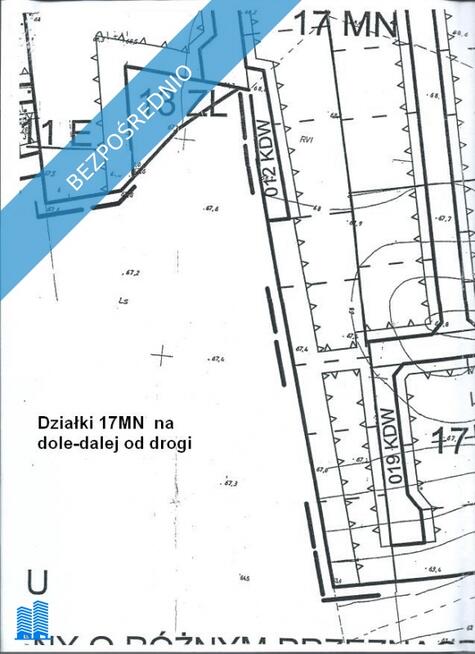 Działki pod budownictwo mieszkaniowe, na nieuciazliwy przemysł i usługi w Gorzeniu gm. Nakło.