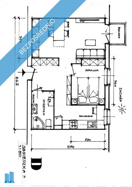 Słoneczne 48 m² | Balkon z widokiem na zieleń | Cicho i spokojnie | Gotowe do zamieszkania