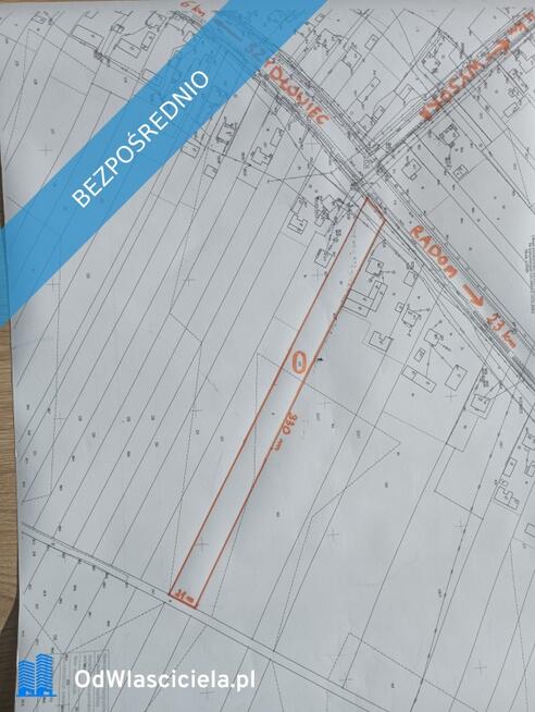 Działka rolno-budowlana na sprzedaż Chustki powiat Szydłowiec