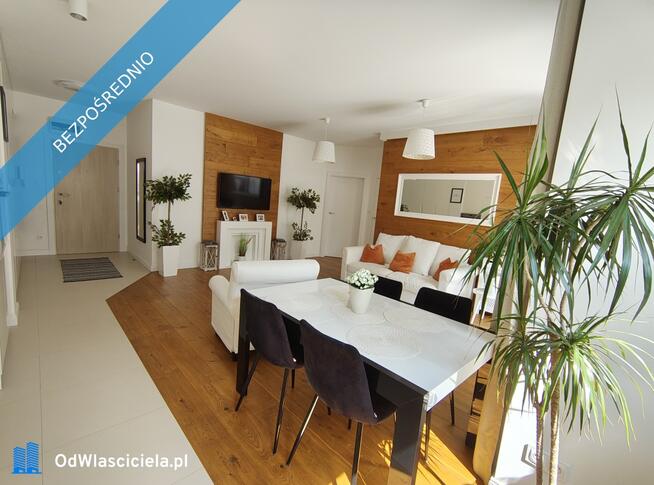 Ładne mieszkanie z ogródkiem