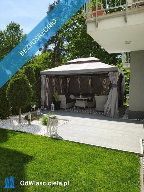 Ładne mieszkanie z ogródkiem