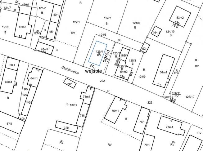 Barcikowice działka pod zabudowę w cichej okolicy wydane WZ