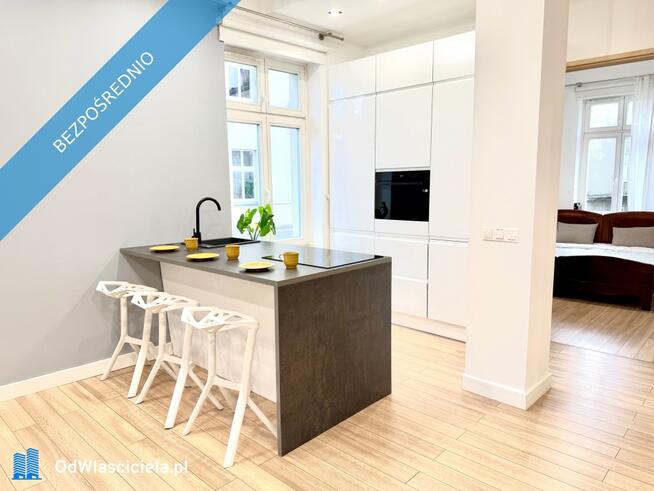 Nowy apartament koło katedry, 3 pokoje, wysoki standard, garaż podziemny, ona na 3 strony świata