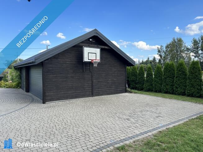 Jedyny taki dom jednorodzinny z bala drewnianego w Polsce, 176m2, duża działka 3000m2