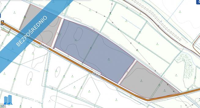 Gdańsk–Wiślinka 9,19 ha przy S7 Działki Przemysłowe UP Z MPZP Okazja!