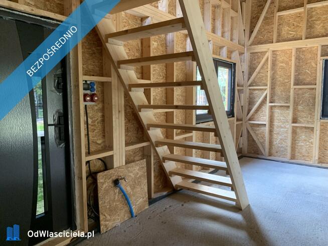 DOM CAŁOROCZNY Z ANTRESOLĄ i TARASEM - 50 km od Warszawy