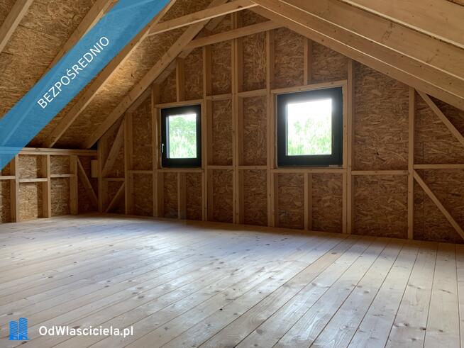 DOM CAŁOROCZNY Z ANTRESOLĄ i TARASEM - 50 km od Warszawy