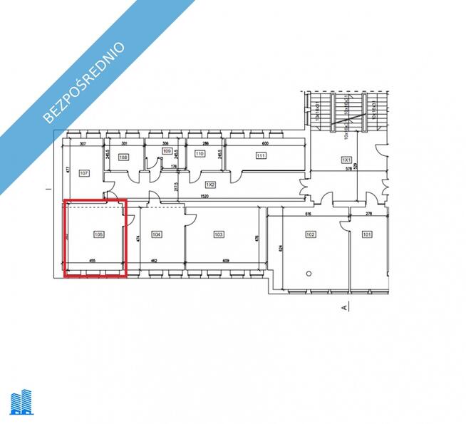 Pomieszczenie biurowe do wynajęcia