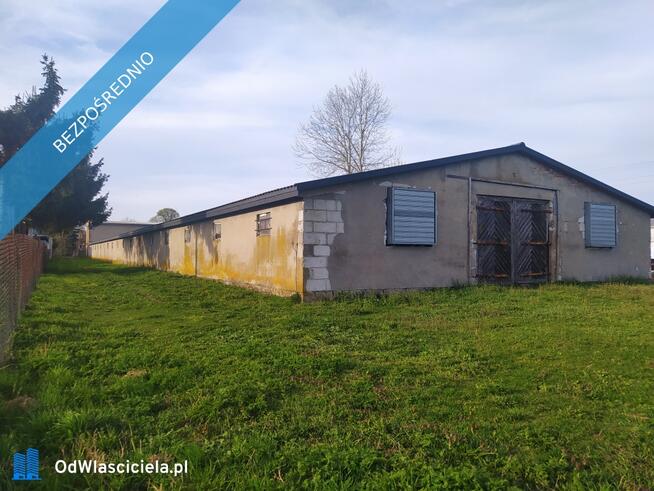 Działka inwestycyjna na sprzedaż. Magazyn, hala produkcyjna, kurnik.