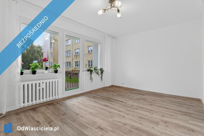 4 pokoje, oddzielna kuchnia +balkon w centrum Gryfina.