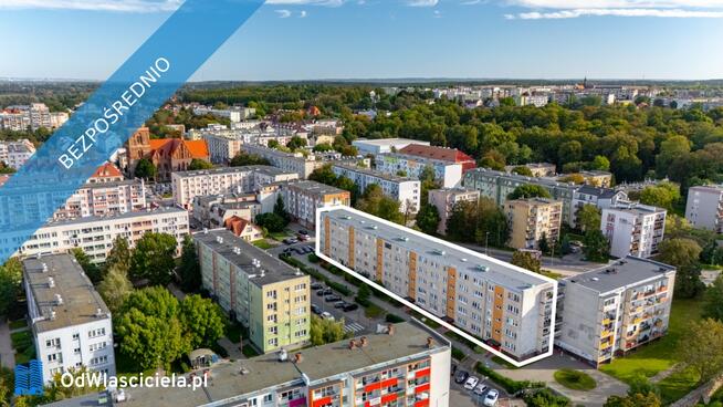 4 pokoje, oddzielna kuchnia +balkon w centrum Gryfina.