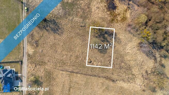 Działka na wzniesieniu w okolicy widok na dorzecze Odry.