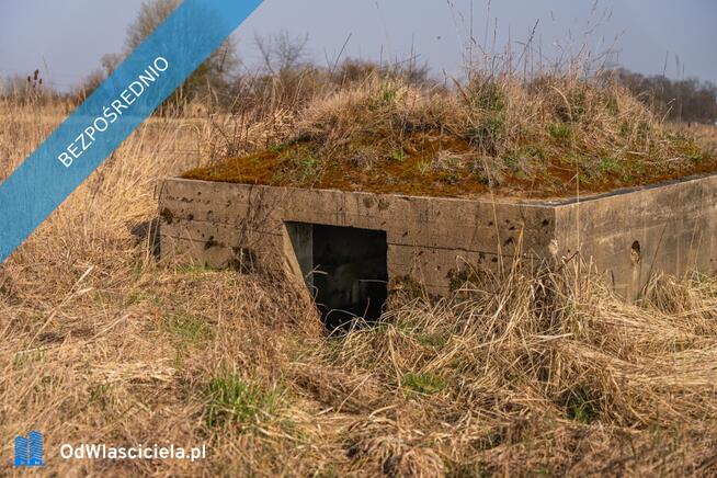 Działka na wzniesieniu w okolicy widok na dorzecze Odry.