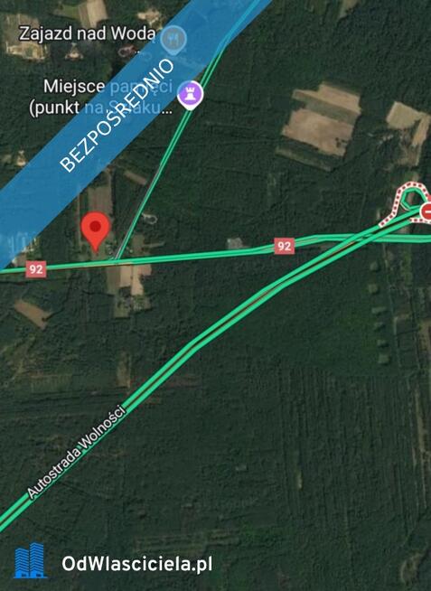 Grunt Rolny na sprzedaż Marysin gm. Kałuszyn