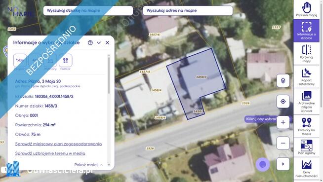 SPRZEDAM 1/2 udziału ( 50% ) Prawa Własności w nieruchomości Pilzno ul. 3 Maja 20