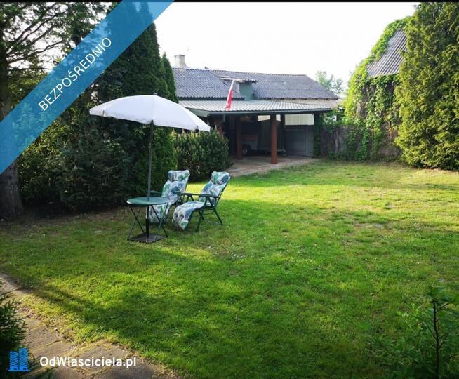 Na sprzedaż dom o powierzchni ok. 77 m² z budynkiem gospodarczym na dużej działce 1264 m²