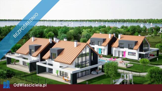 Enklawa Mazury, luksusowe domy z basenem, przy szlaku WJM