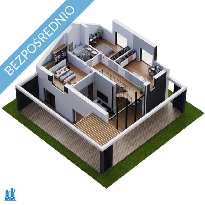 Enklawa Mazury, luksusowe domy z basenem, przy szlaku WJM