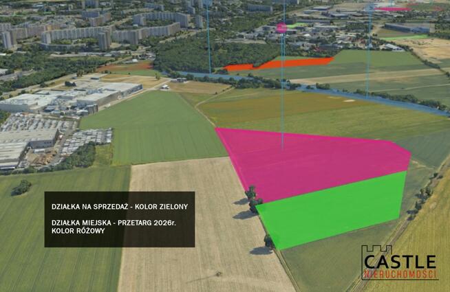 Działka inwestycyjna Poznań gm. Poznań-Nowe Miasto Żegrze, Sarbinowska