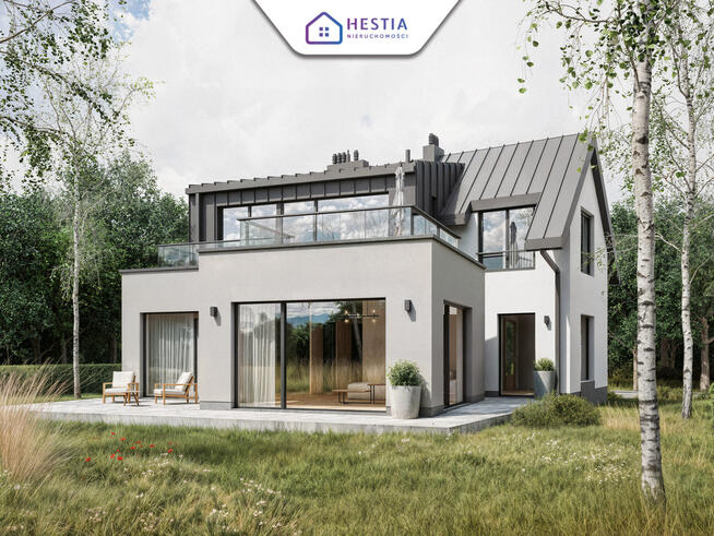 Nowoczesny wolnostojący, 5-pokoi, garaż, ogród!!!