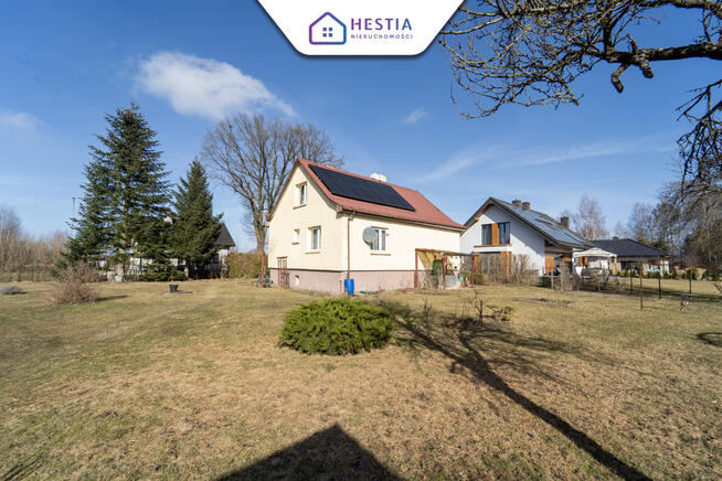 Dom k. Szczecinka na dużej działce blisko jeziora