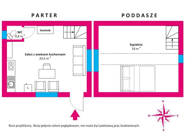 Dom Kołobrzeg Zachodnia, Działkowa