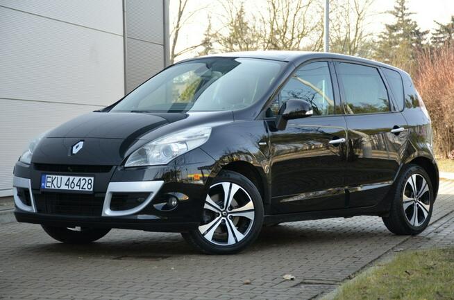 Renault Scenic Czarny 2.0i 16V 140KM BOSE Panorama Serwis Navi Skóra Bi Xenon Kamera