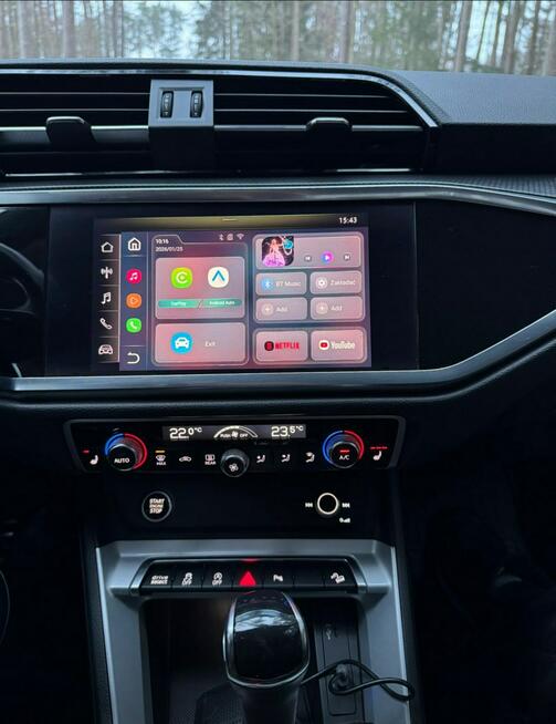 Audi Q3 2.0 231KM 4x4 A/T Fulled Panorama Virtual Kam cof Radar M Pole Skóry