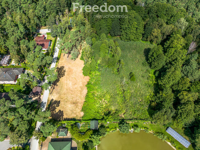 Malownicza działka z WZ na dom i staw, 1,02 ha