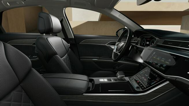 Audi A8 Wentylacja_Masaże_Dociągi_Webasto_Bang&Olufsen_Matrix_HeadUp_FV23%