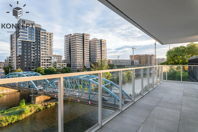 Premium apartament 3 pok. | z widokiem na Odrę