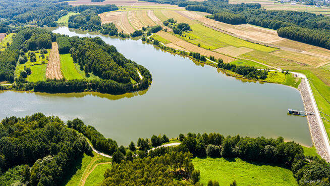 Działka nad zalewem w Skrzyszowie