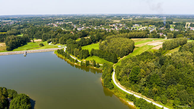 Działka nad zalewem w Skrzyszowie