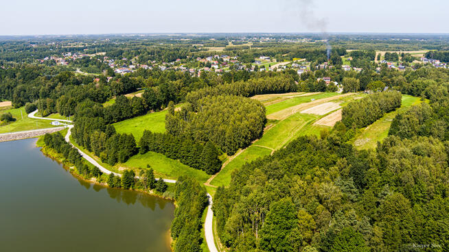 Działka nad zalewem w Skrzyszowie