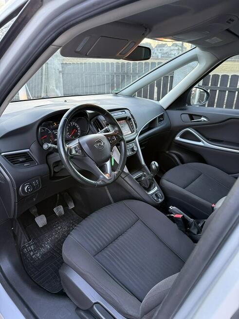 Opel Zafira 1,4 turbo 140ps ładna 133 tyś km swieżo zarejestrowana 7 osób