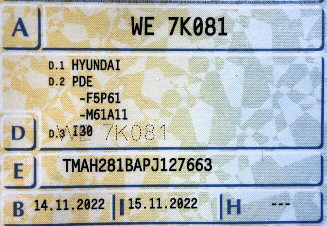 Hyundai i30 120KM FV23% SalonPL Gwarancja Fabryczna LED Parktronic